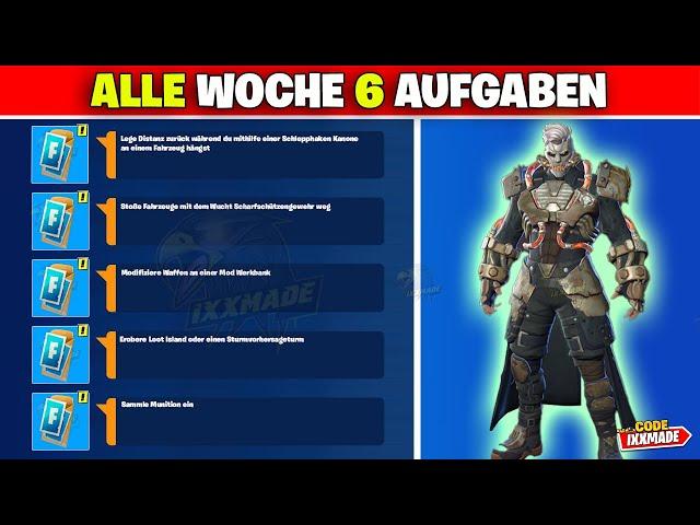 Alle Woche 6 Aufgaben Fortnite Season 3 Kapitel 5 Woche 6