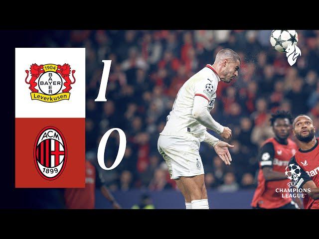 Morata goes close but it's a defeat | Bayer Leverkusen 1-0 AC Milan | Highlights Champions League