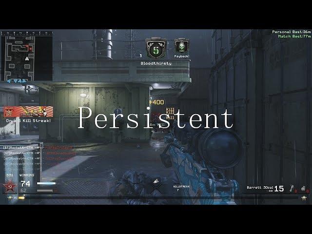 Rockst4r - Persistent - A MWR Sniper Montage