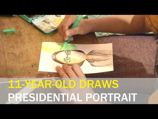 Girl’s drawing of President Tsai gets Presidential Office response |Taiwan News | RTI