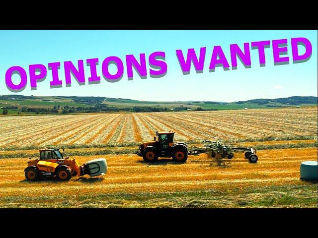 We Need Your Help with these Silage Bales!