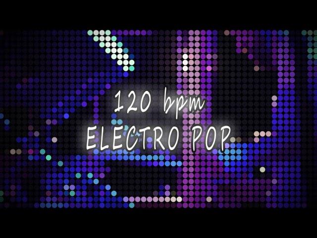 120 bpm - ELECTRO POP DRUMS BEAT LOOP