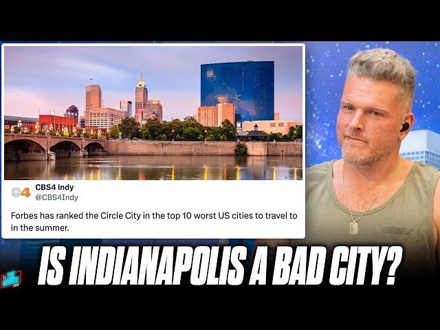 Pat McAfee Responds To Report Indianapolis Is "Worst City To Visit" In America