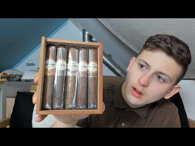 ASMR smoking a CIGAR ( proper done this time  )