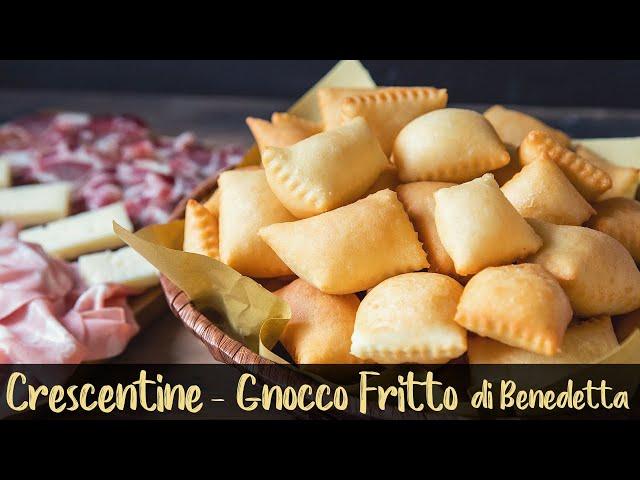 CRESCENTINE - HOMEMADE FRIED GNOCCO BY BENEDETTA - Easy Recipe Without Lard