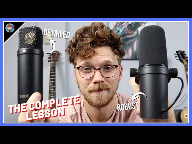 Dynamic vs Condenser Microphones - An Overly Comprehensive Mic Lesson (Shure SM7B vs Rode NT1)