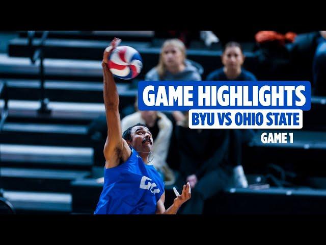 BYU Men's Volleyball vs Ohio State | Full Game Highlights (2024)