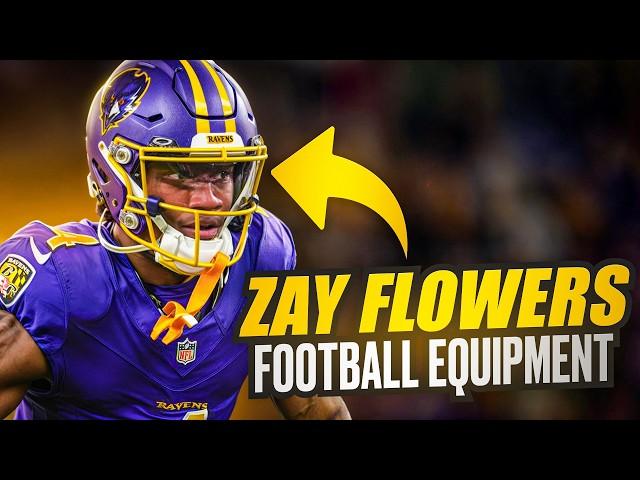 What Does Zay Flowers Wear on the Field??