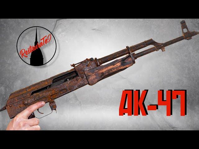 Ak  restoration - gun restoration - soviet gun