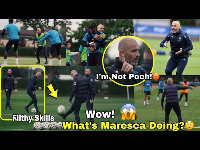 TACTICAL GENIUSFULL CHELSEA FIRST PRESEASON TRAINING WITH ENZO MARESCA,FIVE MAJOR THINGS SPOTTED