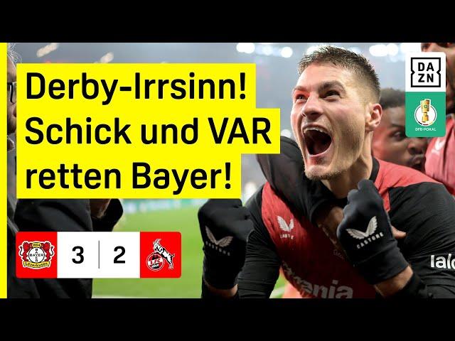 Bayer 04 Leverkusen - 1. FC Köln | Viertelfinale | DFB-Pokal | DAZN Highlights