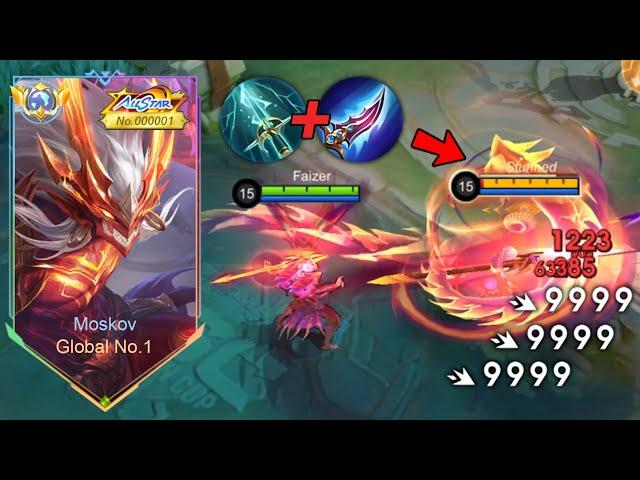 FINALLY! MOSKOV NEW TRUE DAMAGE BUILD 2024 (recommended build) - MLBB