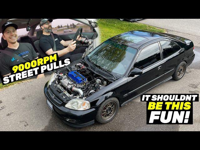 K20 Swap Honda Civic is Something VERY SPECIAL