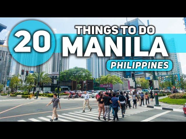 Best Things To Do in Manila Philippines 2025 4K