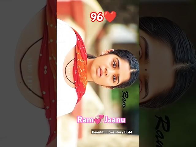 96 RamJaanu #movie #lovestory#tamil #Telugu#youtubeshorts #status#music#song #love #viralvide#reels