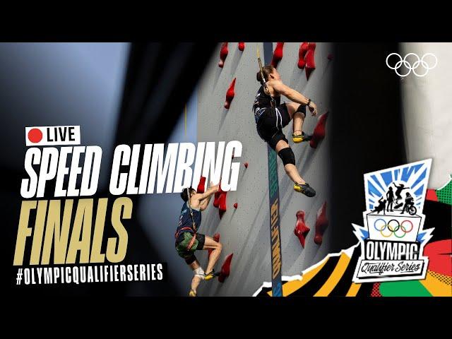 LIVE Speed Climbing: Women’s & Men's Finals! | #OlympicQualifierSeries