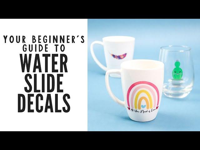 Waterslide Decals: Your Beginner's Guide to Using with Your Cricut Machine