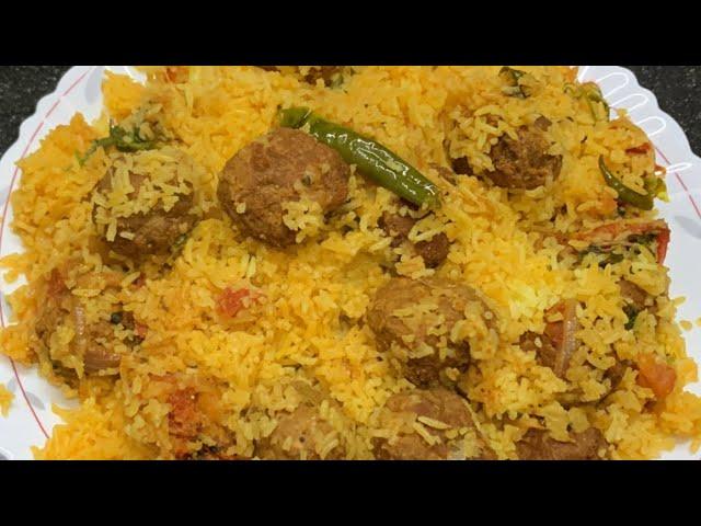 Perfect Hyderabadi Kofta Dum Biryani | मज़ेदार मटन कोफ्ता पुलाओ #hyderabadibiryani #koftabiryani