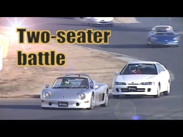 [ENG CC] Two seater battle - Integra R, Tommy Kaira ZZ, Boxter, BMW Z3, MX-5 Tsukuba 1997