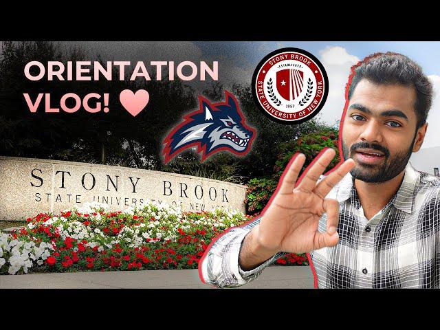 మన Stony Brook University  Orientation Vlog Ila untundi మరి! MS in US 