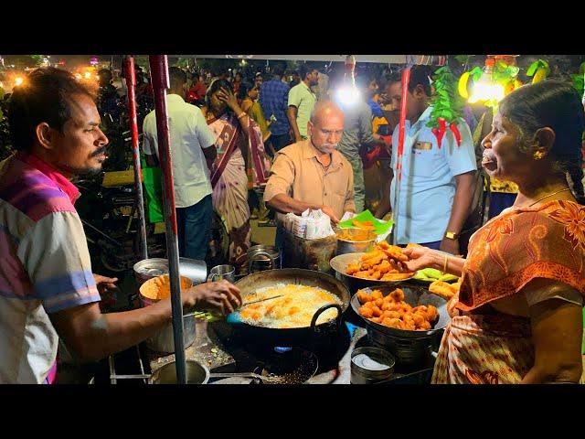 MADURAI STREET FOOD, India | Tamil Nadu's delicious SOUTH INDIAN food | Banana leaf + street food