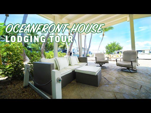OCEANFRONT HOUSE Lodging Tour at Bud N' Mary's Marina