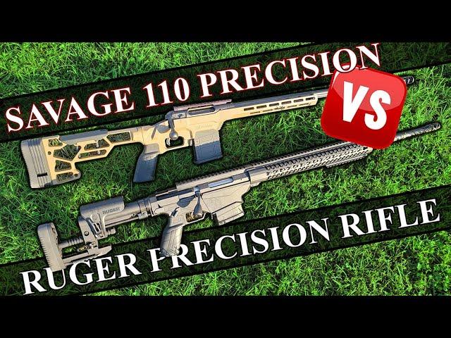 Savage 110 Precision Vs Ruger Precision Rifle (6.5 Creedmoor)