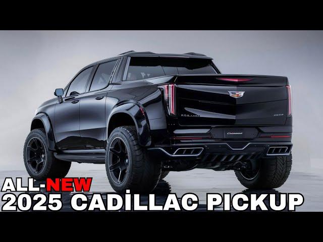 2025 Cadillac Pickup Unveiled! The most powerful pickup?!