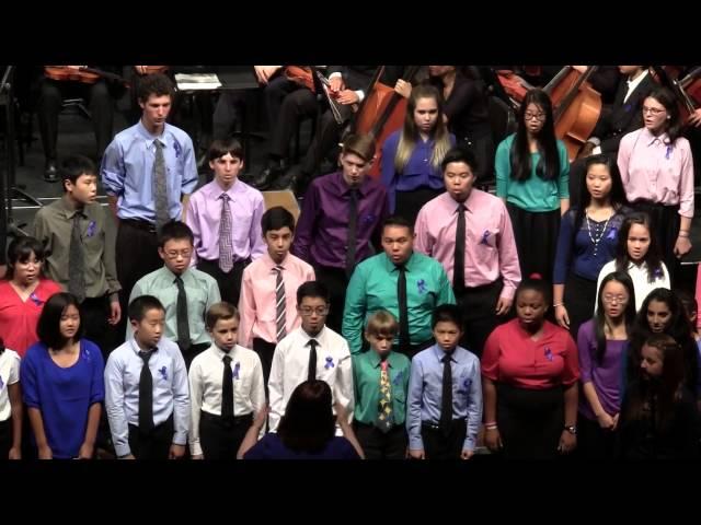 African Processional "Jambo rafiki yangu" - Jenny Lin Foundation 2015 Chorus