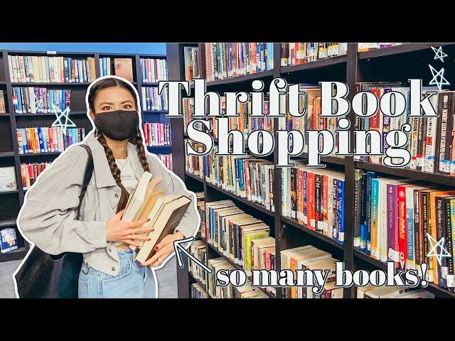 LET'S GO THRIFT BOOKS SHOPPING | i bought so many used books!