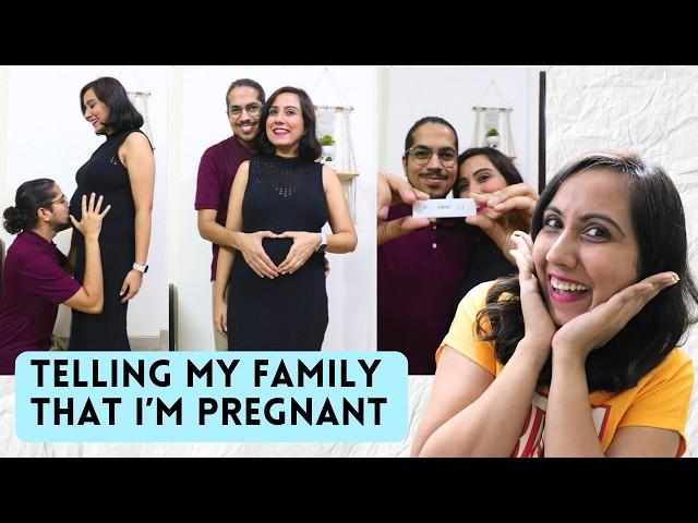 Telling my family " I'M PREGNANT" | Family  Reaction Video