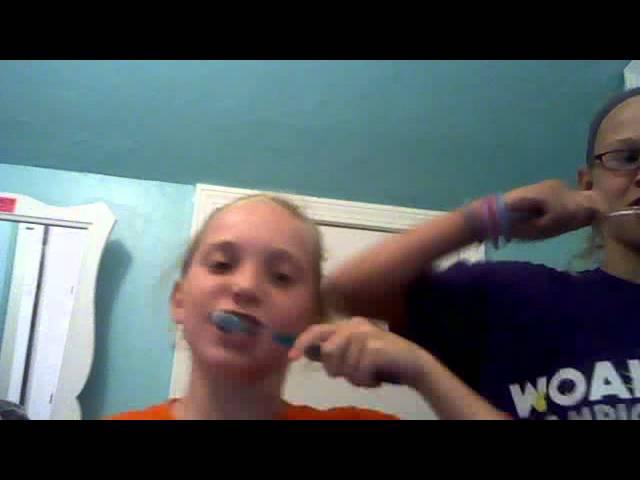 the brush our teeth song w/ lexie and grace