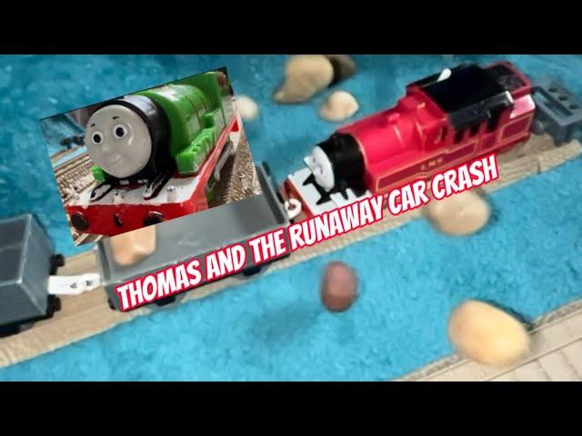 Thomas and the runaway car crash