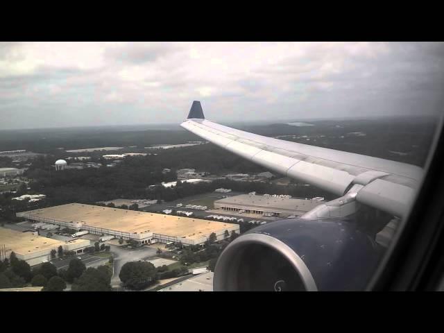 Delta Airlines A330 Laning in Atlanta