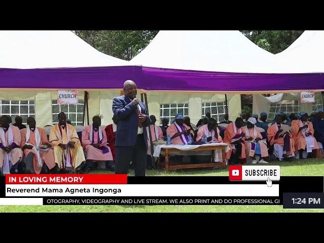 IN LOVING MEMORY, Reverend Mama Agneta Ingonga