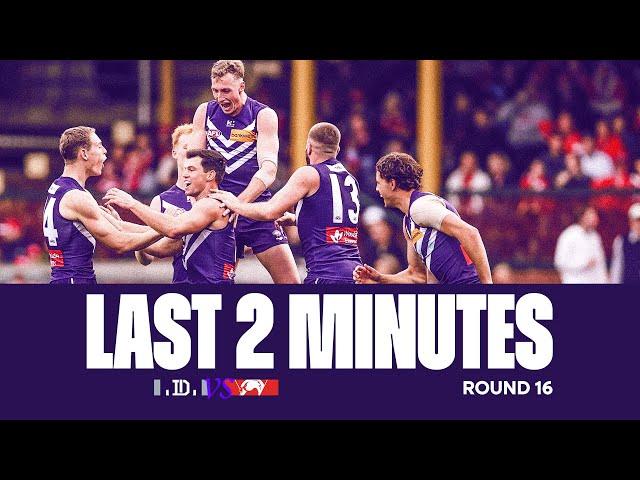 Last two mins | Round 16 v Sydney