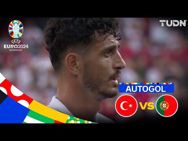 ¡INCREÍBLE AUTOGOL DE AKAYDIN! - Turquía 0-2 Portugal | UEFA EURO 2024 - J2 | TUDN