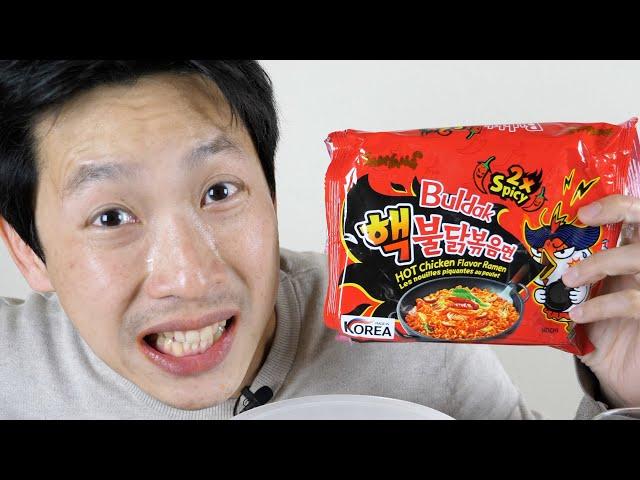 I Ate the 2X Spicy Buldak Ramen