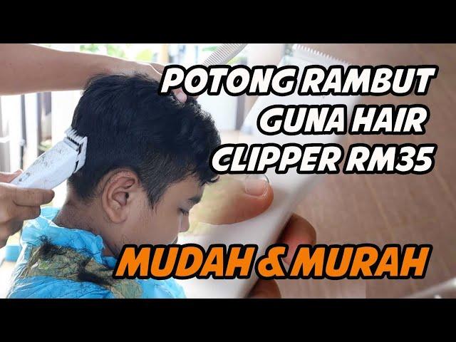 MEMOTONG RAMBUT MENGGUNAKAN HAIR CLIPPER JENAMA ENCHEN DARI XIAOMI & CARA MENSERVIS