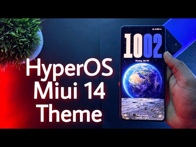 HyperOS + MIUI 14 Premium Theme For Any Xiaomi Devices | #hyperos #miui14