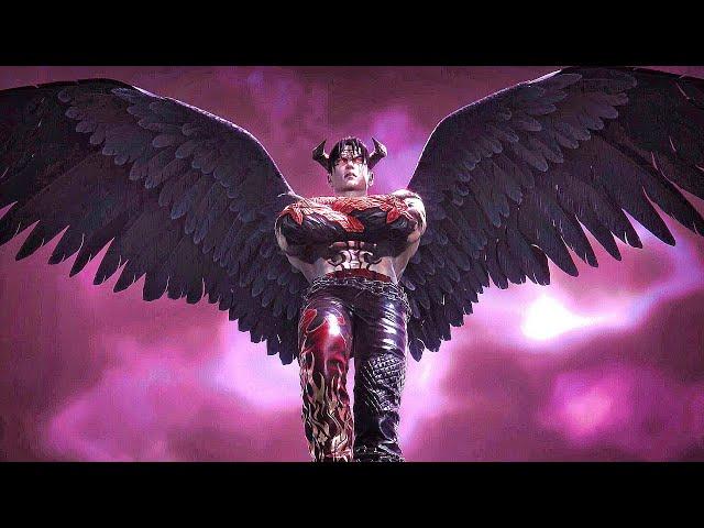 TEKKEN 8 Jin vs Devil Jin Fight Scene 4K ULTRA HD Tekken Story Cinematic