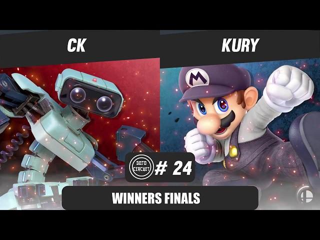 DOJO CIRCUIT #24 SSBU CK VS KURY WINNERS FINAL