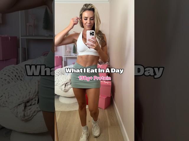 What I Eat In A Day | How I Get 130 grams of protein for healthy weight loss.