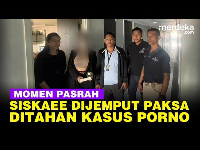 Detik-Detik Siskaeee Ditangkap Ngumpet di Apartemen Usai Mangkir dari Pemeriksaan