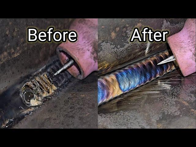 Dirty TIG welding solution ! Why don't professional welders talk about this?