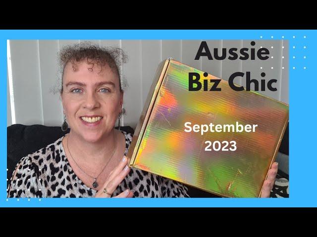 Aussie Biz Chic Unboxing - September 2023 - My last one....