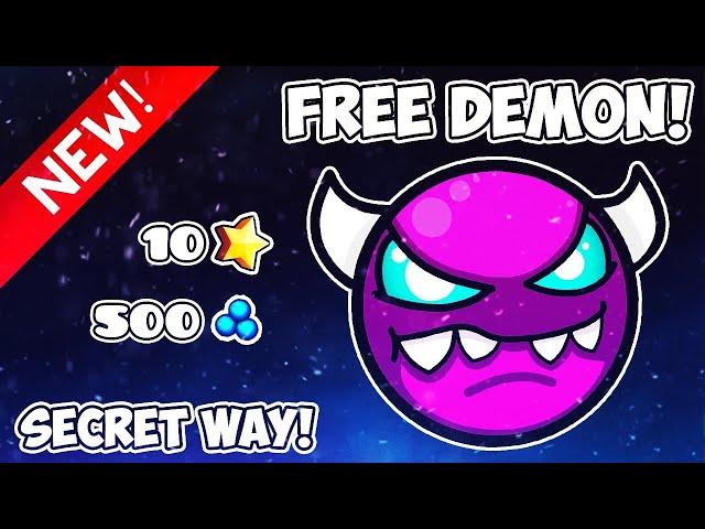 3 FREE DEMONS, SECRET WAYS (Working 2024) | Geometry Dash