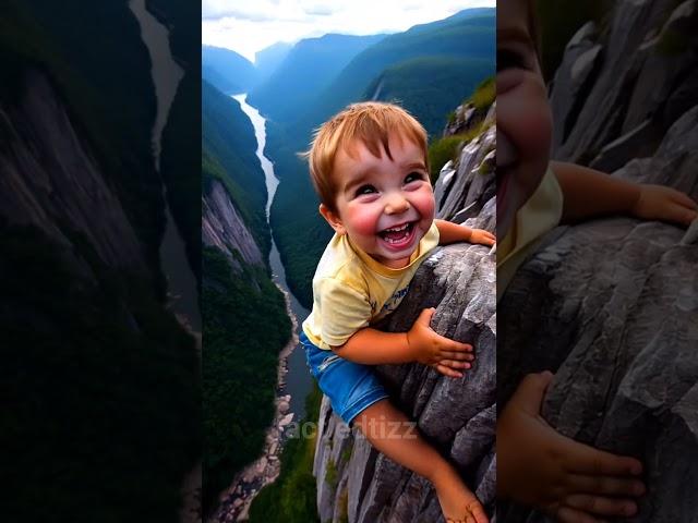 pappy ne bachche ki jaan bachayi #shortfeed #viral #ai