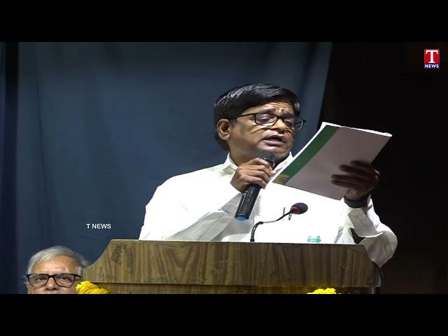 V Prakash Speech | Book Launch on Kaleshwaram: Facts and Distortions | T News