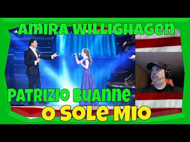 Amira Willighagen & Patrizio Buanne ~ O Sole Mio - REACTION - Come on now!!! how??? 12 years old???